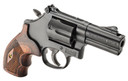 Smith & Wesson 170170 Model 586 Performance Center L-Comp 357 Mag Blued Carbon Steel 3 in Ported Full Lug Barrel, 7rd Cylinder & L-Frame, Checkered Altamont Rosewood Grip, Titanium Front Night Sight , Revolver