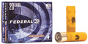 Federal F2072B Power-Shok Magnum 20Gauge 3 in 18Pellets 1 1/4oz 2BuckShot 5 Per Box/50 Case, Shotgun Shells