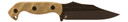 Stroup Knives TU2ODGG10BLKCER