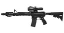 NcStar VSRTP3940GV3 SRT Gen 3 Black Hardcoat Anodized 3-9x40mm Illuminated P4 Sniper Reticle Green Laser, Rifle Scope