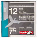 Aguila 1CHB1217 Birdshot Standard Velocity 12Gauge 2.75 in 1 1/8oz 7.5Shot 25 Per Box/10 Case, Shotgun Shells