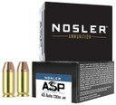 Nosler 45 ACP Ammunition 51277