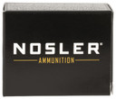 Nosler 51279 Assured Stopping Power 40S&W 180gr Jacketed Hollow Point 20 Per Box/20 Case Centerfire, Handgun Ammunition