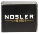 Nosler 51285 Assured Stopping Power 9mmLuger 115gr Jacketed Hollow Point 20 Per Box/20 Case Centerfire, Handgun Ammunition