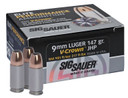 Sig Sauer 9mm Luger Ammunition E9MMA320
