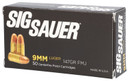 Sig Sauer 9mm Luger Ammunition E9MMB350