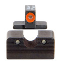 Trijicon 600752 HD Night Sights Night Sight Set Front Green/Orange Outline, Rear Green/Black Outline, Black Frame, Fits Springfield Armory XD-S/XD-E (Excluding OSP Models) Dovetail Mount