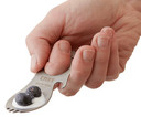 CRKT 9100C Eat'N Tool Silver Bead Blasted 3CR13 Steel 6.13 in Long XL