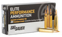 Sig Sauer E225V120 Elite Hunting Varmint & Predator 22-250Rem 40gr Extreme Expansion Tip 20 Per Box/10 Case Centerfire, Rifle Ammunition