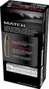 Winchester S223M2 Match 223Rem 69gr Sierra MatchKing BTHP 20 Per Box/10 Case Centerfire, Rifle Ammunition