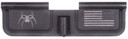 Spikes SED7010 Ejection Port Door Spider and Flag AR-15 Black Steel