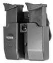 Fobus 6909NDBH Double Mag Pouch Black Polymer Paddle Compatible w/ 9mm/40(Except Glock)