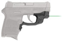 Crimson Trace 0143901 LG-454G Green Laserguard Black Smith & Wesson M&P Bodyguard .380