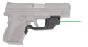 Crimson Trace 0147201 LG-469G Green Laserguard Black Springfield Armory XD-S 3.3 & 4.0