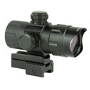Leapers, Inc. - UTG Instant Target Aiming Sight, 4.2 in, Red/Green CQB Dot, with Quick Disconnect Mount, Black SCP-DS3840W