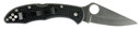 Spyderco C11PBK Delica 4 2.88 in Folding Drop Point Plain VG-10 SS Blade/Black Textured FRN Handle Includes Pocket Clip, Knife