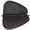 US PeaceKeeper P21011, Pistol Case Black Holds 1, Handgun Polyester