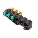 Mesa Tactical SureShell Carrier, 6-Shell Side Saddle, Fits Mossberg 930, 12 Gauge, On-gun shotshell carriers, Black Finish 94760