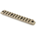 Bravo Company 5.5 in Keymod Rail, Nylon, Fits AR Rifles, Picatinny, Flat Dark Earth Color BCM-KMR-1913-N5-FDE