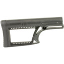Luth-AR MBA-2 Skullaton Fixed Stock, Fits AR-15 & AR-10 Rifle Length A2 Buffer Tube, Black MBA-2