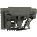 Luth-AR MBA-3 Carbine Stock, Fits AR-15 & AR-10 Commercial and Mil-Spec Dia Buffer Tubes, Adjustable Cheek Piece and Length of Pull, Black MBA-3