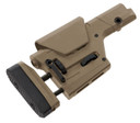 Magpul MAG672FDE PRS Gen3 Precision Stock Fixed Adjustable Comb FDE Synthetic for AR-15, M16, M4