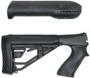 ADAPTIVE TACTICAL AT02000 EX Performance Stock & Forend Black Synthetic, Fits Remington 870 12 Gauge