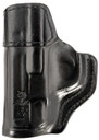 DeSantis Gunhide 127BAX7Z0 Inside Heat IWB Black Leather Belt Clip Fits S&W M&P Shield 9/40 Right Hand, Holster
