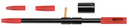 Tipton 777888 Universal Bore Guide, Rifle Firearm Aluminum Includes Muzzle Guides