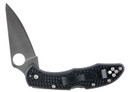 Spyderco C11FPBK Delica Folder 2.875 in VG-10 Flat Ground Plain Edge Fiberglass Reinforced Nylon Black, Knife