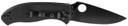 Spyderco C122GBBKP Tenacious 3.39 in Folding Drop Point Plain Black Matte 8Cr13MoV SS Blade Black Textured G10 Handle Includes Pocket Clip, Knife