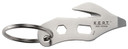 CRKT 2055 K.E.R.T. Silver 8Cr13MoV SS Fixed 2.48 in Long 8Cr13MoV SS Plain