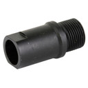 Dead Air Armament Thread Adapter, 1/2 x 28 RH, Fits GSG 1911, Black Finish DA421