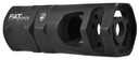 Phase 5 Weapon Systems FATMAN556 FATman Hex Brake Black Parkerized Steel with 1/2 in-28 tpi Threads & 3 in OAL for 223 Rem, 5.56x45mm NATO AR-Platform