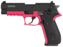 GSG GERG2210FFP FireFly 22 LR 10+1 4 in Black Serrated Slide, Pink Zinc Alloy w/Accessory Rail Frame, Black Polymer Grip, Pistol