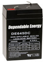 American Hunter DE30052 HR Rechargeable Battery 6 Volt 4.5 AMP