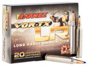 Barnes Bullets 29011 VOR-TX Long Range 300RUM 190gr LRX Boat Tail 20 Per Box/10 Case Centerfire, Rifle Ammunition