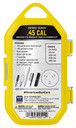 Otis FG70145 Patriot Cleaning Kit 45 Cal, Pistol/ 15 Pieces Yellow Plastic Box Case