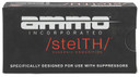 Ammo Inc 9147TMCSTL stelTH 9mm Luger 147gr Total Metal Case 50 Per Box/20 Case Centerfire, Handgun Ammunition