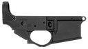 Spikes STLS030 Snowflake Stripped Lower Receiver Multi-Caliber 7075-T6 Aluminum Black Anodized for AR-15