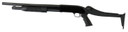 Maverick Arms 31027 88 Security 12 Gauge 3 in 5+1 18.50 in Blued Barrel w/Cylinder Bore, Bead Sight, Dual Extractors, Anti-Jam Elevator, ATI Shotforce Top Folding Synthetic Stock, 14.5 in Fixed LOP, Cross-Bolt Safety, Shotgun