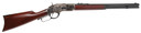 Cimarron CA281 1873 Short Full Size 45 Colt (LC) 10+1, 20 in Blued Octagon Steel Barrel, Color Case Hardened Steel Receiver, Wood Stock, , Rifle