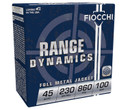 Fiocchi 45 ACP Ammunition 45ARD100