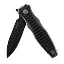 Kershaw 1559 Decimus 3.25 in Folding Spear Point Plain Blackwash 8Cr13MoV SS Blade Black/Stonewashed Nylon/SS Handle Includes Pocket Clip, Knife