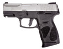 Taurus 1G2C93912 G2C Compact Frame 9mm Luger 12+1 3.26 in Matte Stainless Steel Barrel, Matte Serrated Stainless Steel Slide, Black Polymer Frame w/Picatinny Rail, Black Polymer Grip, Right Hand, Pistol