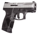 Taurus 1G2C93912 G2C Compact Frame 9mm Luger 12+1 3.26 in Matte Stainless Steel Barrel, Matte Serrated Stainless Steel Slide, Black Polymer Frame w/Picatinny Rail, Black Polymer Grip, Right Hand, Pistol