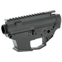 Angstadt 1045, Semi-automatic, Stripped Upper/Lower Receiver, 45ACP/ 10MM, Anodized Finish, Black, Accepts Glock Pattern Magazines AA1045RSBA