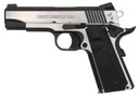 Colt Mfg O4080CE Combat Elite Commander 45 ACP 8+1 4.25 in Stainless Steel Barrel, Two-Tone Serrated Stainless Steel Slide & Frame w/Beavertail, Black Scalloped G10 Grip, Pistol