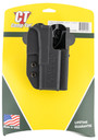 Comp-Tac C241GL062RBKN International OWB Black Kydex Belt Slide/Paddle Compatible w/ Glock 34 Gen5 Belt 1.50 in - 2.25 in Wide Right Hand