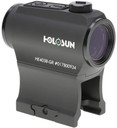 Holosun HE403BGR 403 Black Anodized 1 x 20 mm 2 MOA Green Dot, Red Dot Sight